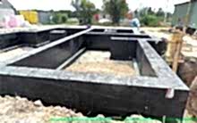 Строительствоьство фундамента